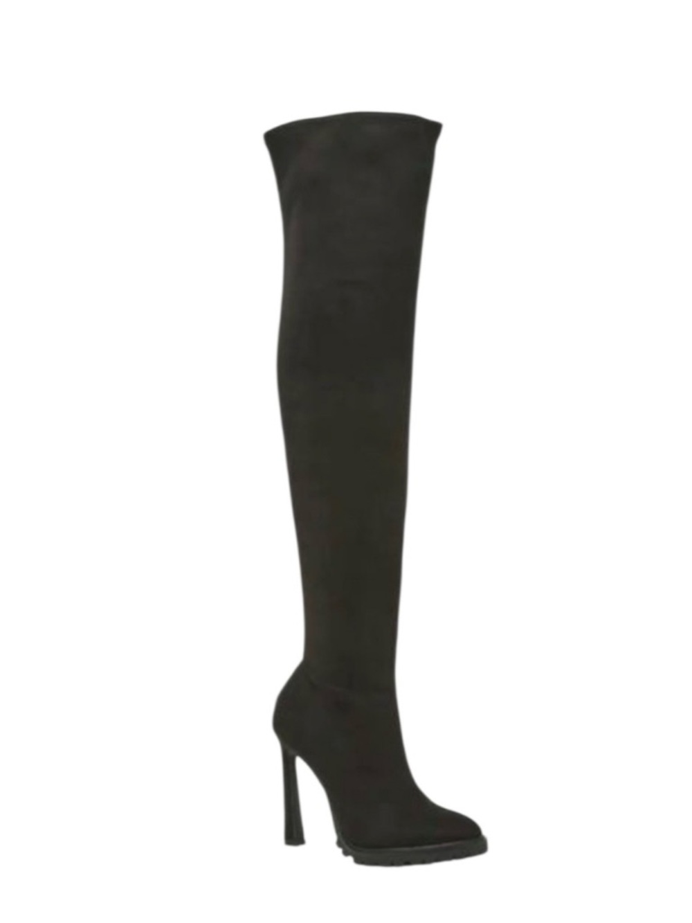 J-Lo Coblin Over-the-Knee Black Stiletto Boots